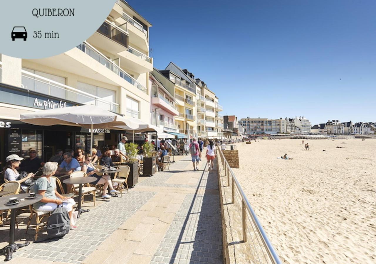 Kerisper * Duplex * 400 M Du Port * Parking Apartment La Trinité-sur-Mer Exterior foto